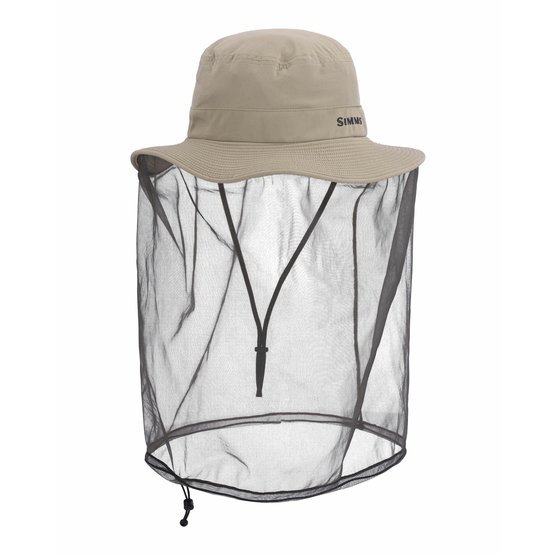 klobouk s úpravou proti komárům simms bugstopper sombrero  Stone