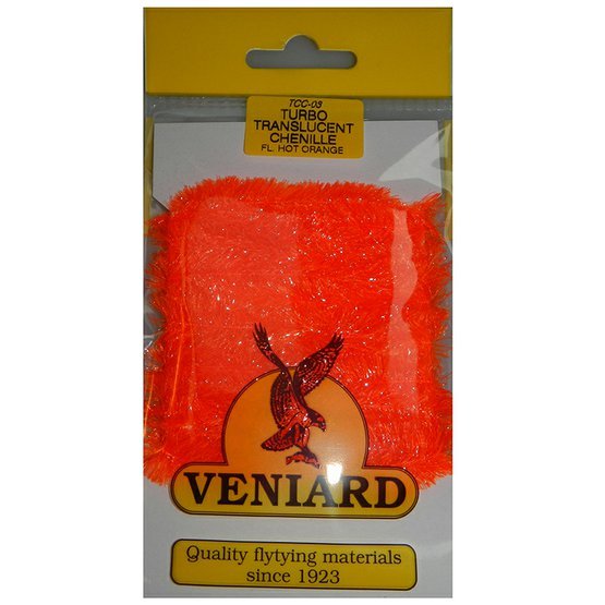 Šenylka Veniard Turbo Translucent Chenille - fl.hot orange