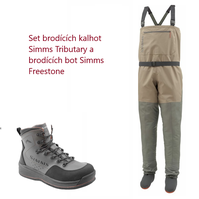 Set brodících kalhot Simms Tributary a bot Simms Freestone