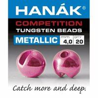 Tungstenová hlavička hladká s drážkou Růžová světlá Metallic - 3.0 mm