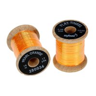 Sybai Flat Tinsel 0.25 mm - Pearl Orange