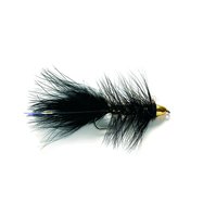 Black Wooly Bugger Streamer B/L - 4 Black Wooly Bugger Streamer B/L - 4