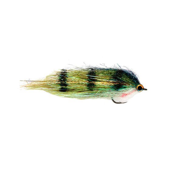 streamer štikový clydesdayle green perch