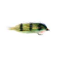 Clydesdale Green  Perch  streamer - imitace okouna