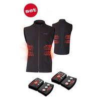 Set vyhřívané vesty Lenz Heat Vest  a  baterie RCB 1800