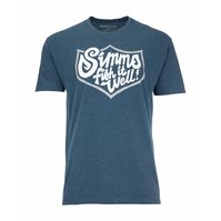 Tričko Simms fish it well blue