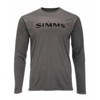 Tričko Simms Solar tech tee Steel