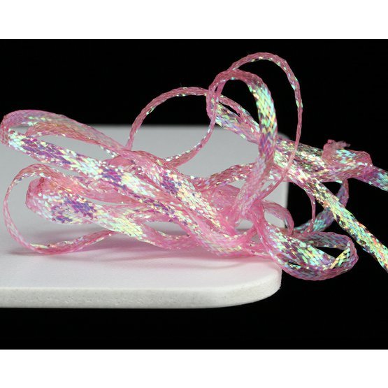 hřbítkový materiál pearl braidback light pink