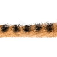 Troutline Rabbit Barred Zonker Strip - Brown
