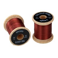 Sybai Colour Wire 0.1 mm - Brown