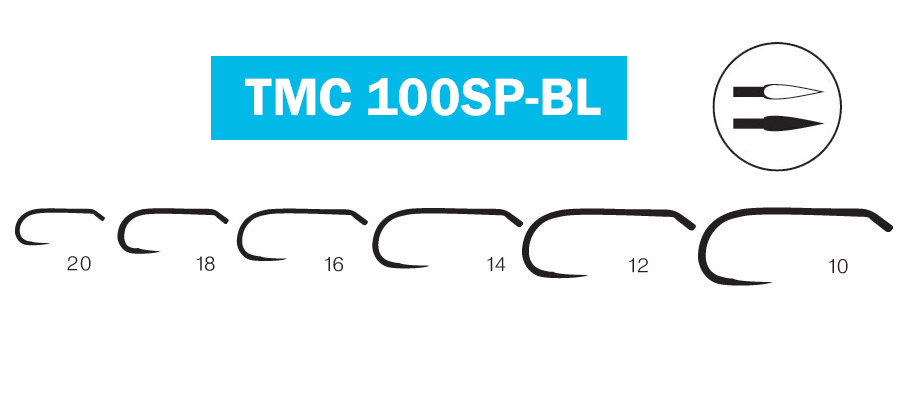 Tiemco Hook - TMC 100SP-BL 25 / 12