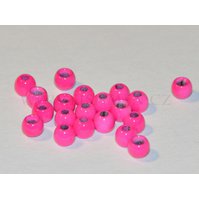 Mosazná hlavička - brass  beads 3.8 mm - Dark Pink