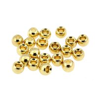 Mosazná hlavička - brass  beads 3.2 mm - Gold