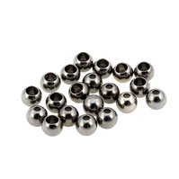 Mosazná hlavička - brass  beads 2.4 mm - Black Nickel