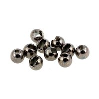 Tungstenová hlavička hladká s drážkou Black Nickel - 2.0 mm