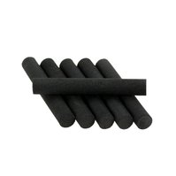 Foam Cylinders booby - Black 5mm