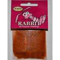 Wapsi Rabbit Dubbing - BURNT ORANGE